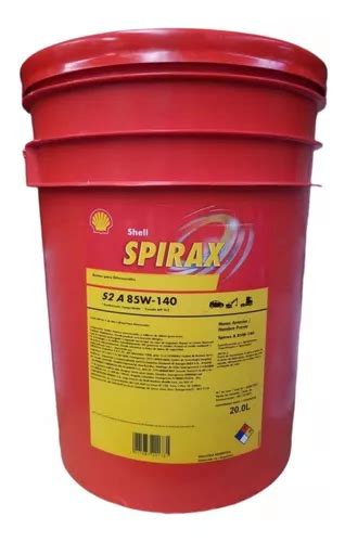 Aceite Shell Spirax S2 A 85w140 Gl 5 Balde 20 Litros