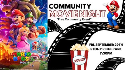 Community Movie Night Stony Ridge Park Carlisle September 29 2023