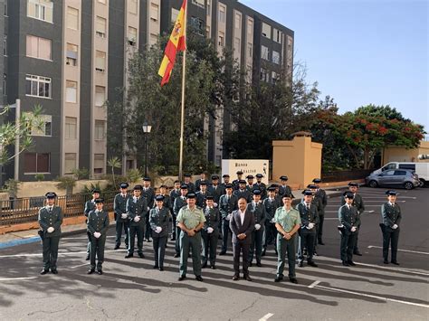 Comandancia De Tenerife La Guardia Civil Incorpora Un Total De 66