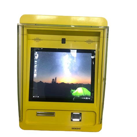 21 5 Inch Wall Mounted Capacitive Touch Screen Payment Terminal Kiosk