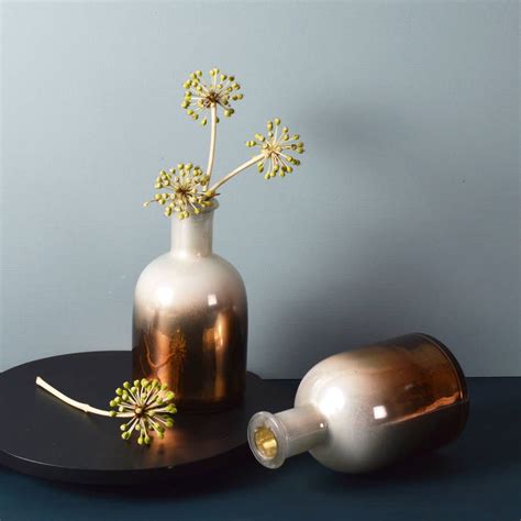 Dip Dye Copper Vase Copper Home Accessories Unique Homewares Copper