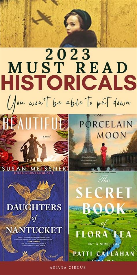 Best New Historical Fiction Books To Read In 2023 Artofit