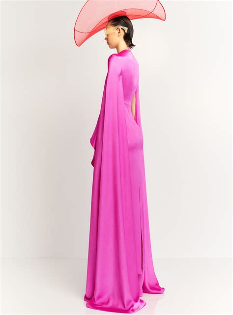 The Elya Maxi Dress In Pink Solace London