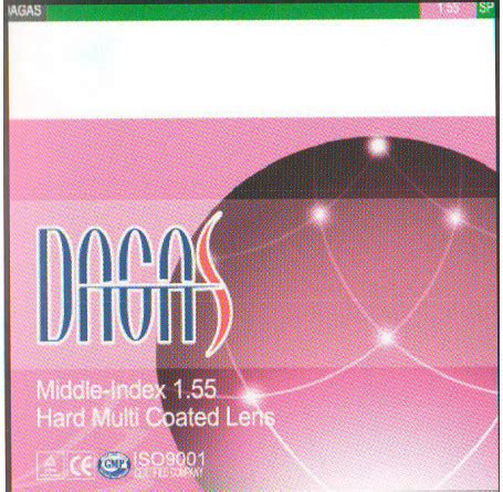 Dagas 1.55 HMC линзы для очков | MKL.ua (Оптика МКЛ)