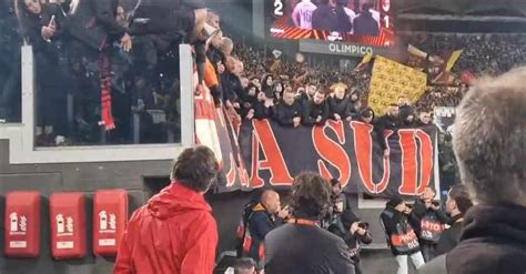 Roma Milan Contestazione Dei Tifosi Tirate Fuori I Co I Video