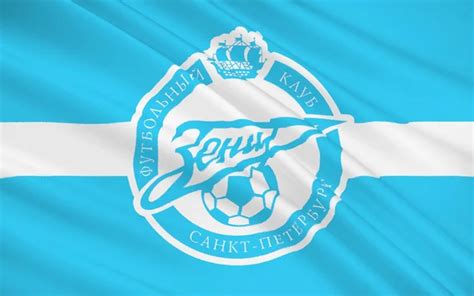Flag football club Zenit, Russia – Stock Editorial Photo © zloyel ...
