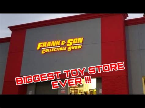 BIGGEST TOY STORE EVER Tour Vlog Of Frank Son Collectible Show