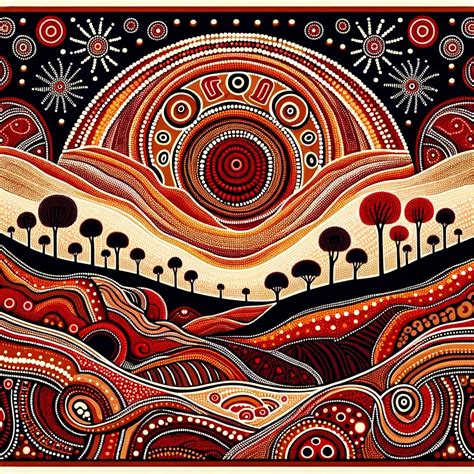 Outback Essence - Australian Aboriginal Dot Art - Etsy