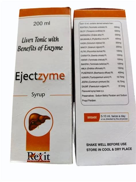 Eject Zyme Syrup Bottle Of 200 Ml At 52 Bottle In Lucknow ID