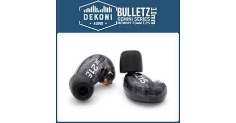 Dekoni Audio Bulletz Gemini Series Premium SINGLE GEMINI LG B H