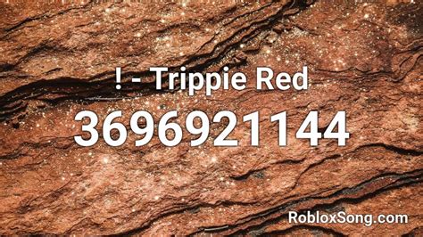 Trippie Red Roblox Id Roblox Music Codes