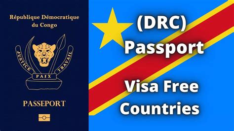 Democratic Republic Of The Congo Passport Visa Free Countries 2023