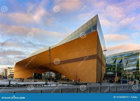 Helsinki Central Library Oodi Editorial Stock Photo Image Of People