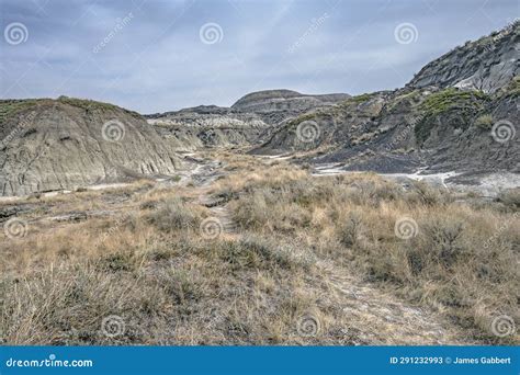 Erosion in the Badlands in Horseshoe Canyon Stock Image - Image of ...