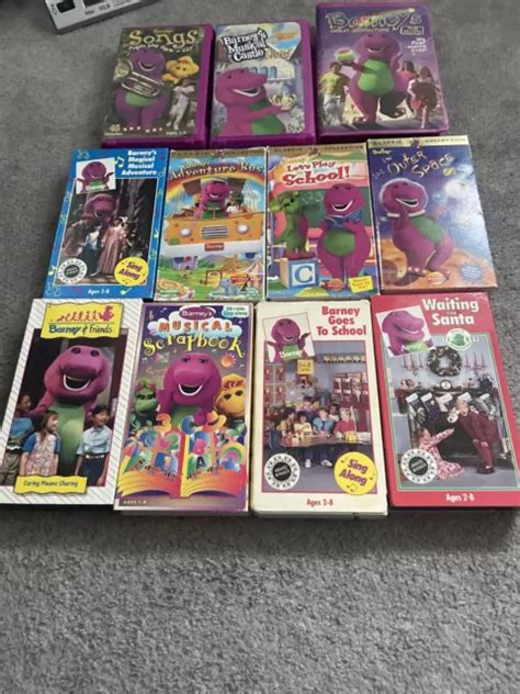 Barney Vhs Lot £2470 Picclick Uk