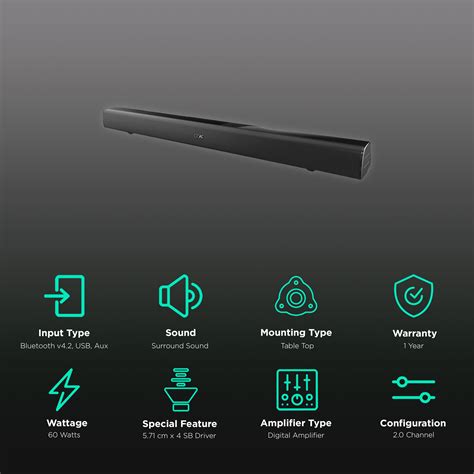 Buy Boat Aavante Bar W Bluetooth Soundbar With Remote Surround