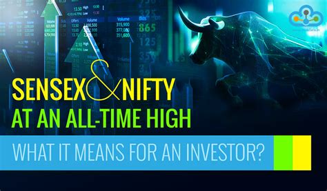 Sensex Nifty Sensex Hits Record Nifty Nears All Time High