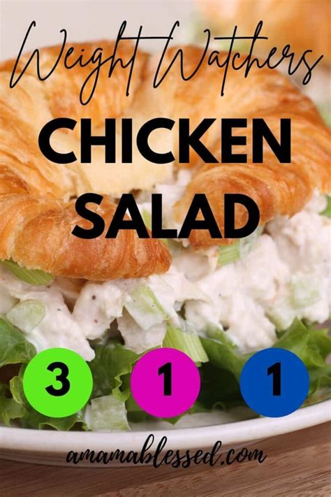 Weight Watchers Chicken Salad Low Points And Delicious