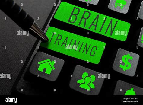 Handwriting Text Brain Training Concept Meaning Mental Activities To