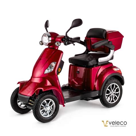 Veleco Faster Mobility Scooter With Roomy Luggage Compartment Velobike