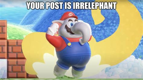 Elephant Mario Imgflip