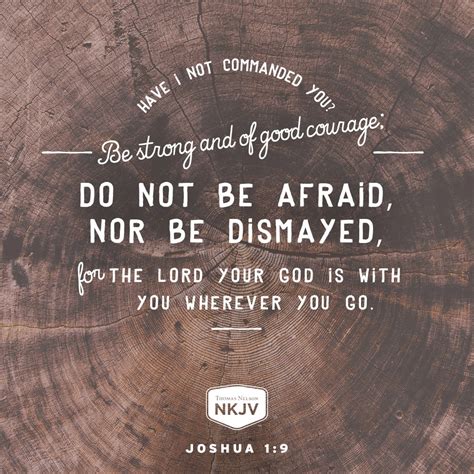 Nkjv Verse Of The Day Joshua