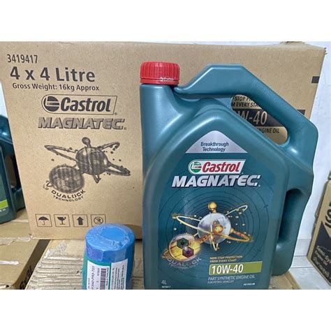 Castrol Magnatec Dualock W Semi Synthetic Engine Oil L New