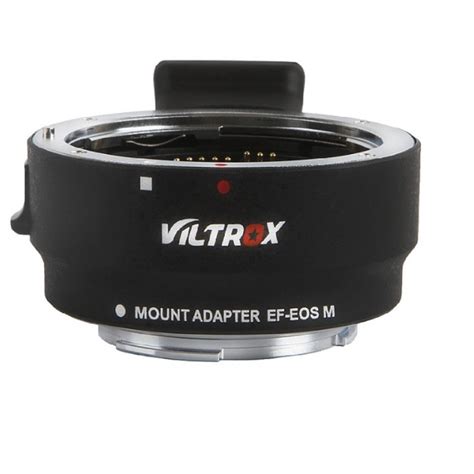 Переходное кольцо VILTROX EF-EOSM с автофокусом для Canon EF/EF-S ...