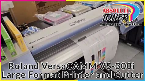 Roland Versacamm Vs I Large Format Production Printer And Cutter