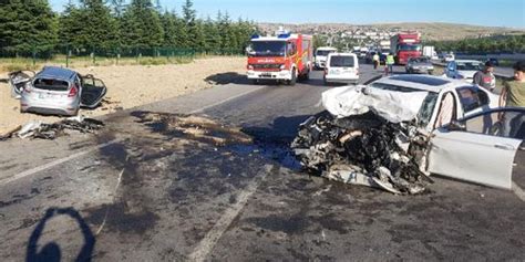 Başkent Ankara da katliam gibi kaza 3 kişi öldü Yeni Akit