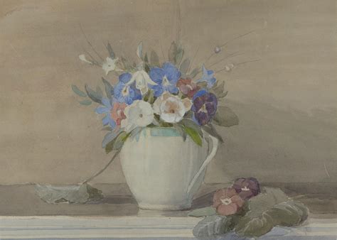 Circle Of Katherine Cameron Th Century Watercolour Still Life Von