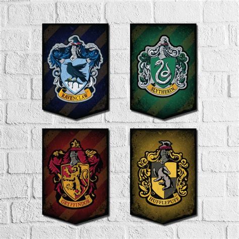 Harry Potter Banner Printable Harry Potter Wall Art Hogwarts