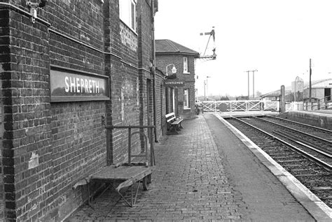 Shepreth Station 2 1975 Blue Pelican Railway Flickr