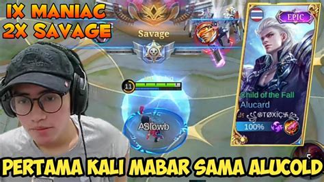 Ngeri Cold Alucard Savage Musuh Sampai Minta Ampun Mobile Legends