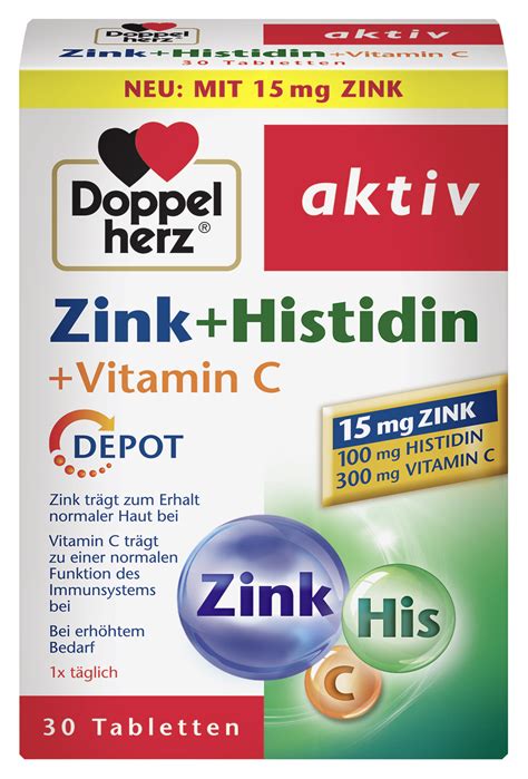 Doppelherz Zink Histidin C St St Sc Depha Gmbh