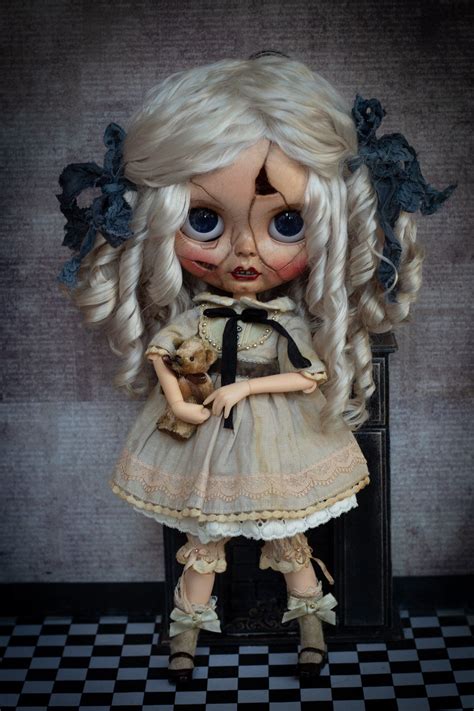 Reserve For Josefine Custom Blythe Victorian Style Horror Etsy Victorian Fashion Horror