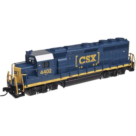 Atlas Ho Gp40 2 Csx Boxcar W Dcc And Sound Spring Creek Model Trains