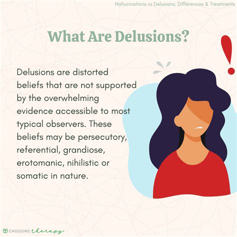 delusions  hallucinations understanding  differences