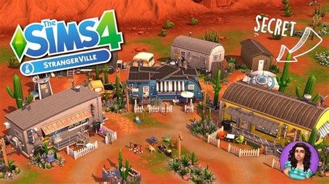 The Sims 4 Strangerville Trailerpark With Secret Lab Youtube