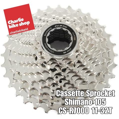 Jual Cassette Sprocket Shimano 105 R7000 Cs R7000 11 Speed Kemasan