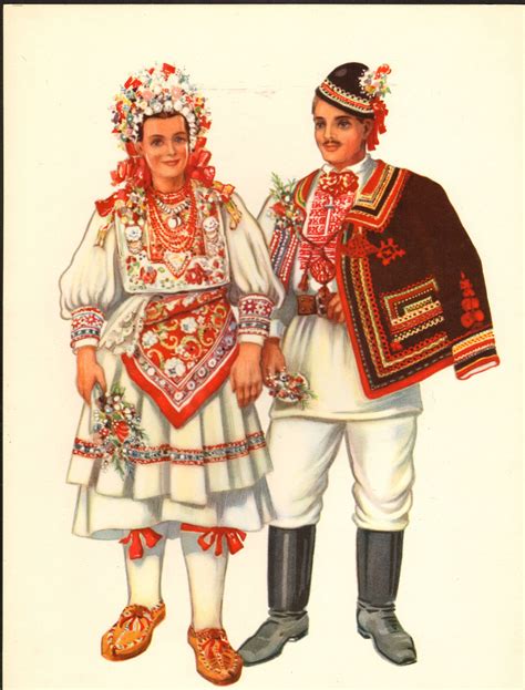 Hrvatska Zagrebšestine Folk Costume Serbian Clothing Costumes