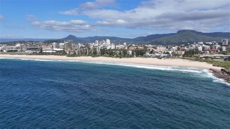 Wollongong Lighthouse 5 - Drone Stock Footage Australia