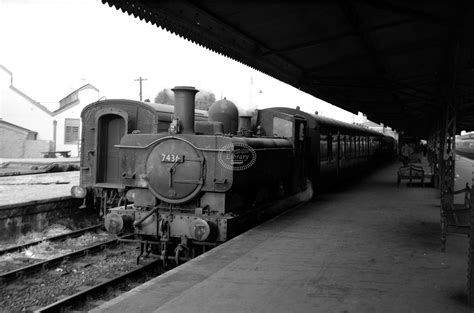 The Transport Library Br British Railways Steam Locomotive Class 7400 7436 At Chard Junction