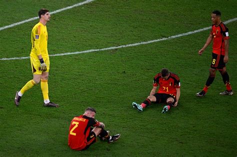 Belgium Crash Out Of World Cup After Croatia Draw