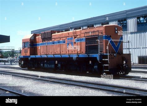 Westrail Diesel Locomotive No 1151a At Claisebrook Depot Perth Western Australia 6th