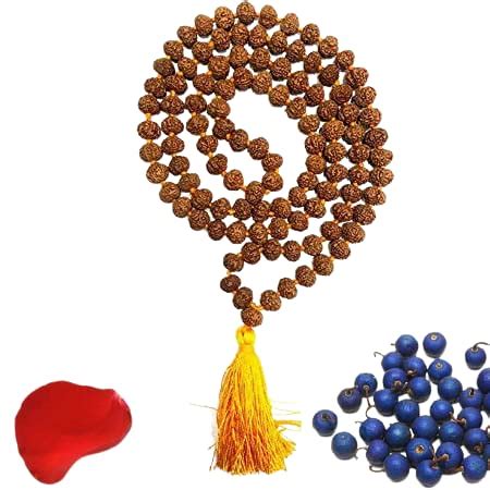 Benares Souvenirs Original Mukhi Indonesian Rudraksha Ten Face