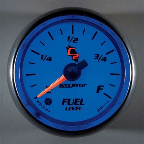 C2 Series Fuel Level Gauge Universal Autometer 7114