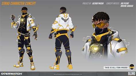 Introducing Strike ⚡ Fan Made Overwatch Hero Concept Complete With