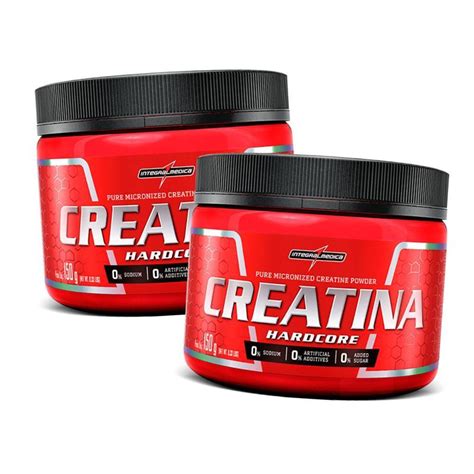 Kit 2x Creatina 150 G Hardcore Integral Medica Envio Já Integral