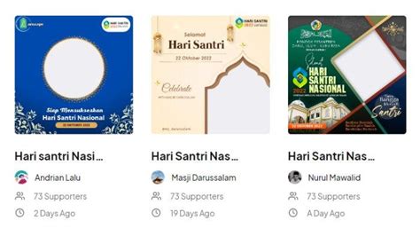 Link Twibbon Hari Santri Nasional 22 Oktober 2022 Cara Edit Foto Dan